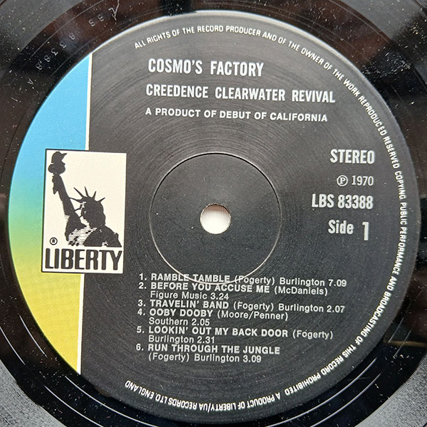 Creedence Clearwater Revival - Cosmo's Factory - Obrázek 3