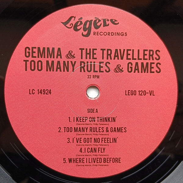Gemma & The Travellers - Too Many Rules & Games - Obrázek 3
