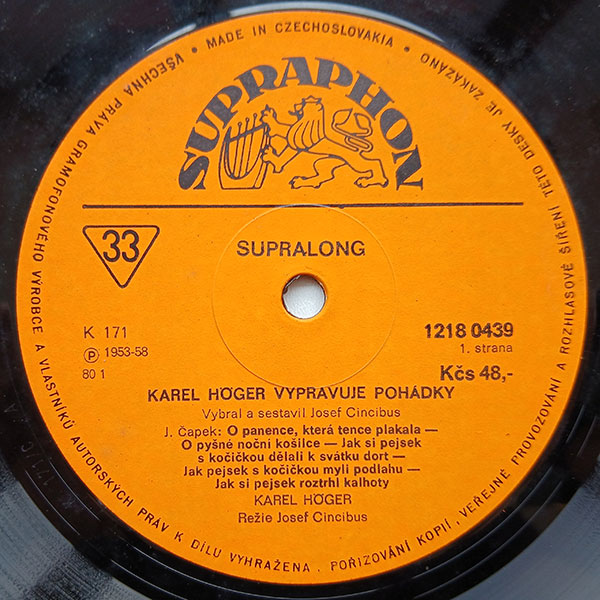 Karel Höger - Karel Höger vypravuje pohádky - Obrázek 3