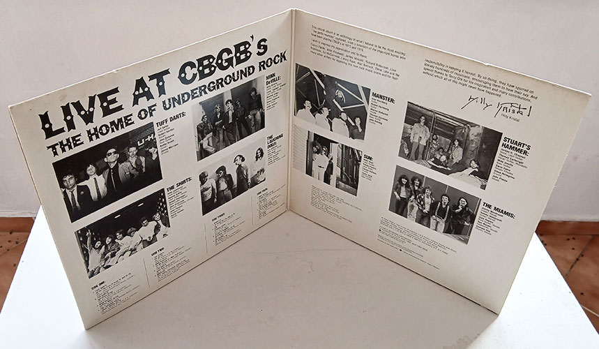 Various - Original Punk Rock - Live From The CBGB's Club, New York - The Home Of Punk Rock - Obrázek 3