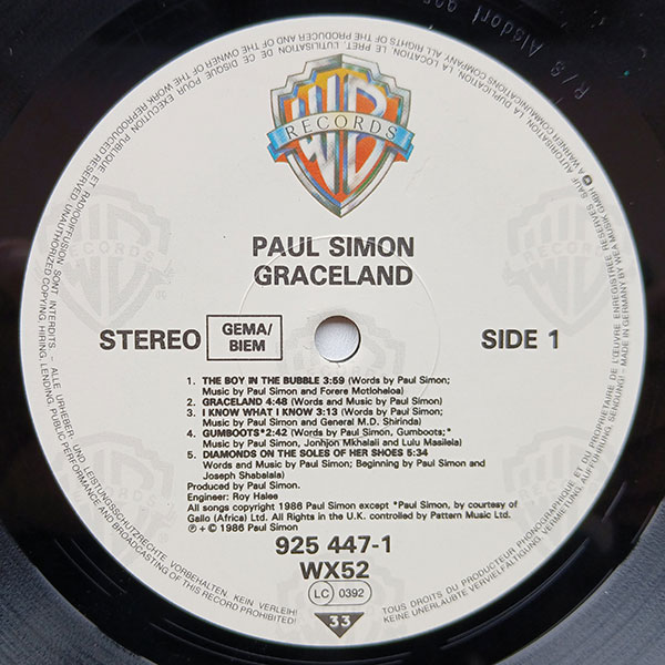 Paul Simon - Graceland - Obrázek 4