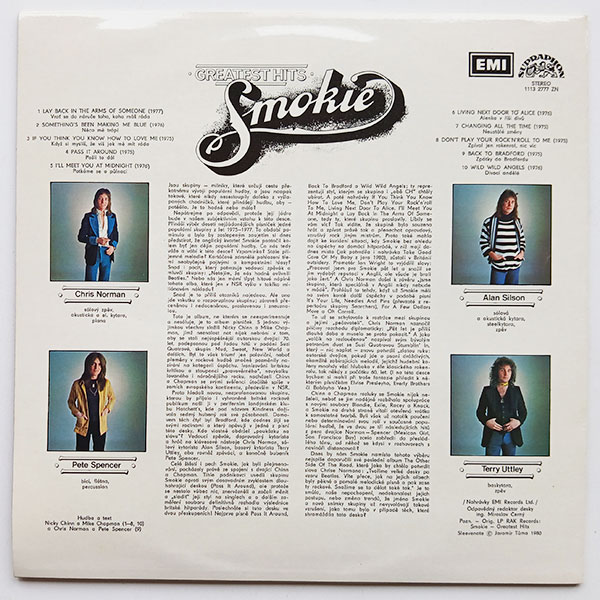Smokie - Greatest Hits - Obrázek 2