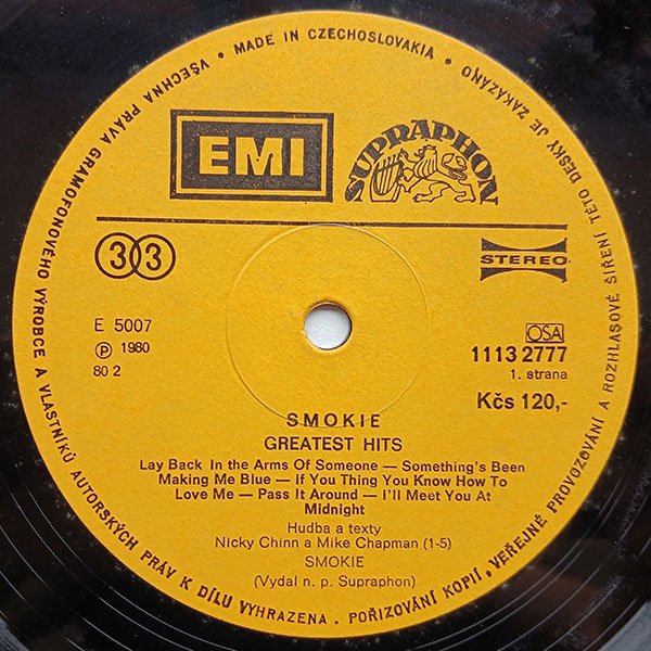 Smokie - Greatest Hits - Obrázek 3