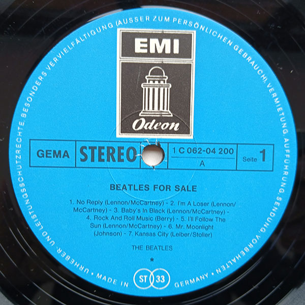 The Beatles - Beatles For Sale - Obrázek 3