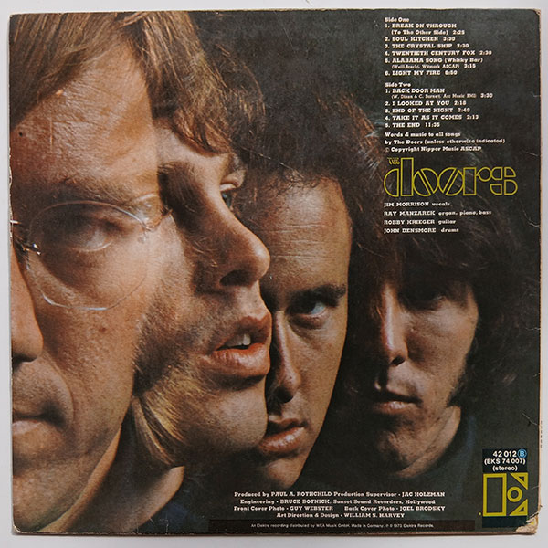 The Doors - The Doors - Obrázek 2