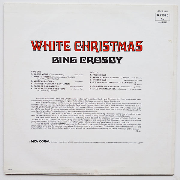 Bing Crosby - Merry Christmas - Obrázek 2
