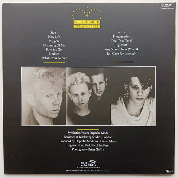 Depeche Mode - Speak & Spell - Obrázek 2