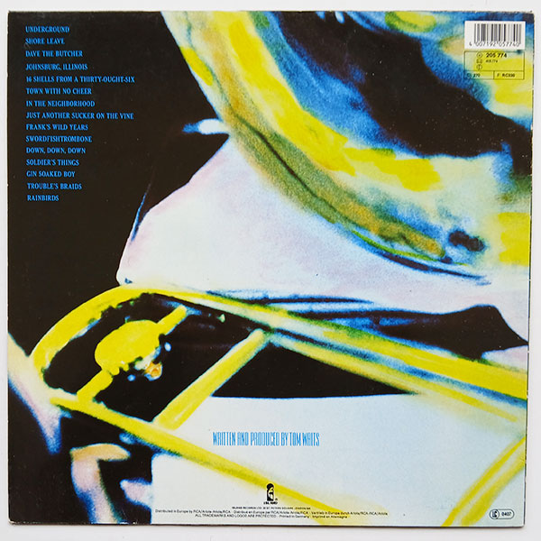 Tom Waits - Swordfishtrombones - Obrázek 2