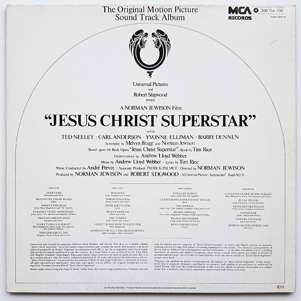 Various - Jesus Christ Superstar (The Original Motion Picture Sound Track Album) - Obrázek 2