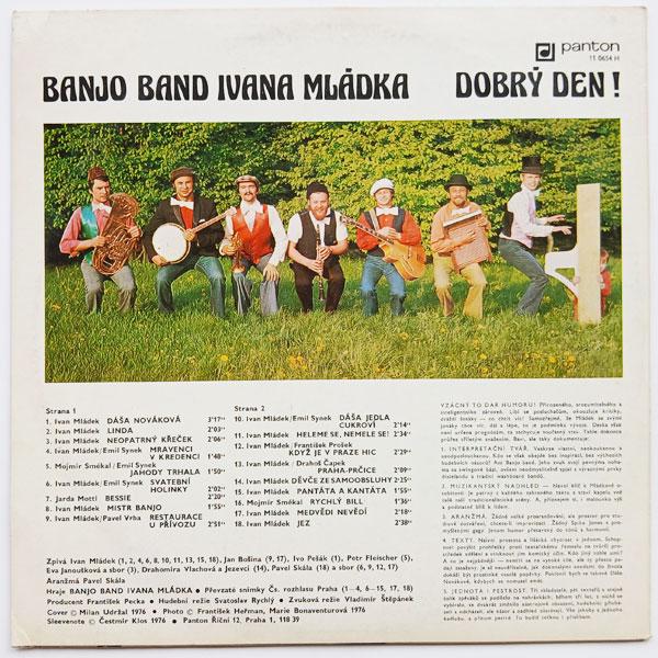 Banjo Band Ivana Mládka - Dobrý den! - Obrázek 2