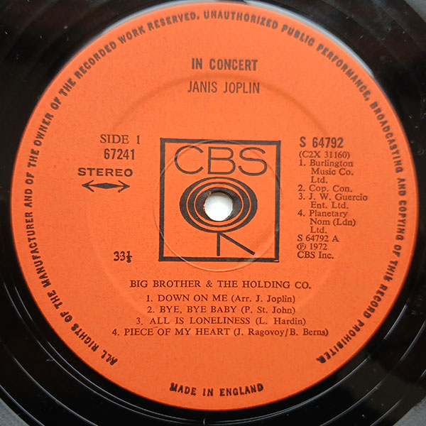 Janis Joplin - Joplin In Concert - Obrázek 5