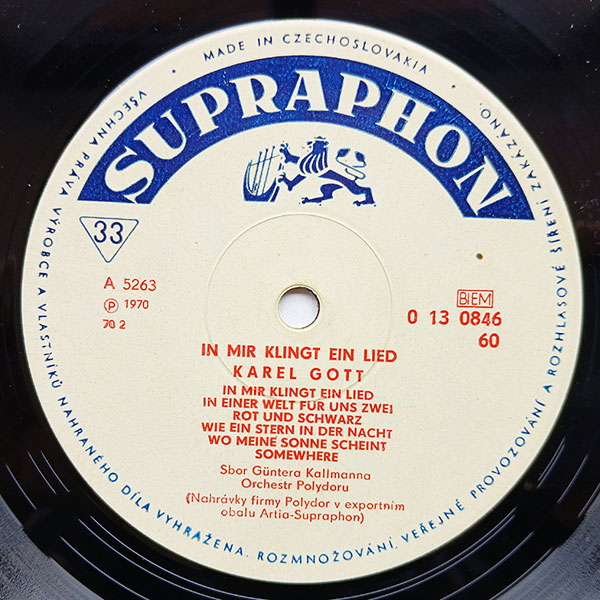 Karel Gott - In Mir Klingt Ein Lied - Obrázek 3