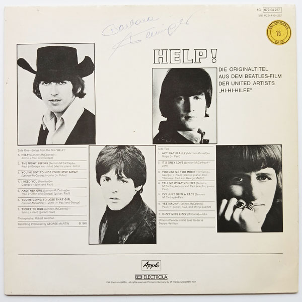 The Beatles - Help! - Obrázek 2