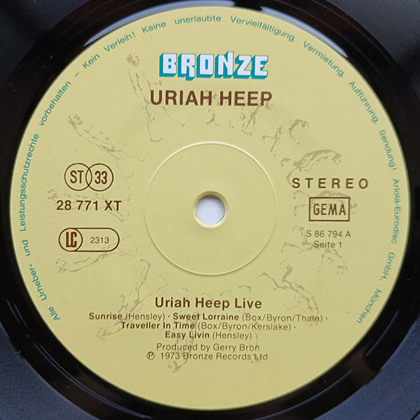 Uriah Heep - Uriah Heep Live - Obrázek 6