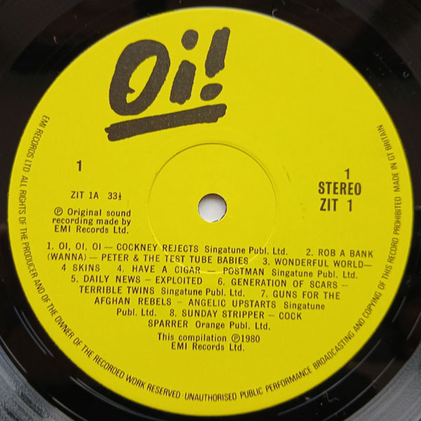 Various - Oi! The Album - Obrázek 3