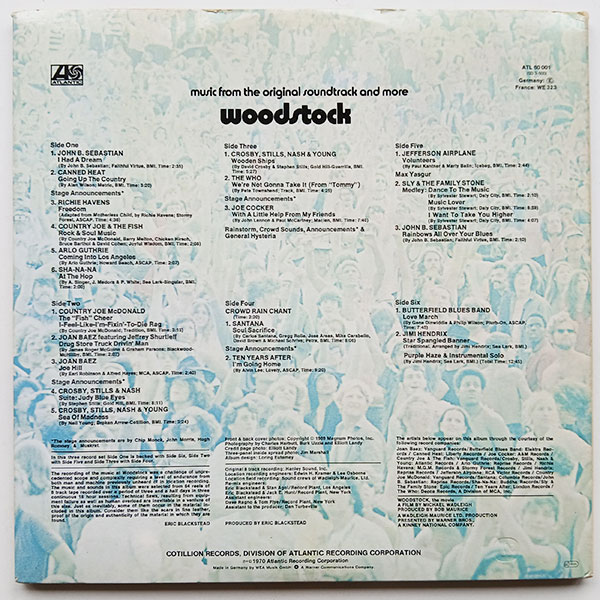 Various - Woodstock - Music From The Original Soundtrack And More - Obrázek 2