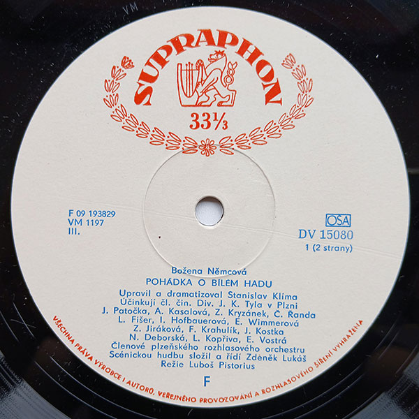 Božena Němcová - Pohádka o bílém hadu