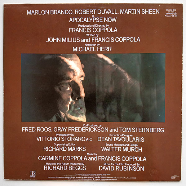 Carmine Coppola & Francis Coppola - Apocalypse Now - Original Motion Picture Soundtrack - Obrázek 2
