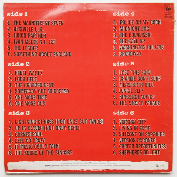 The Clash - Sandinista! - Obrázek 2