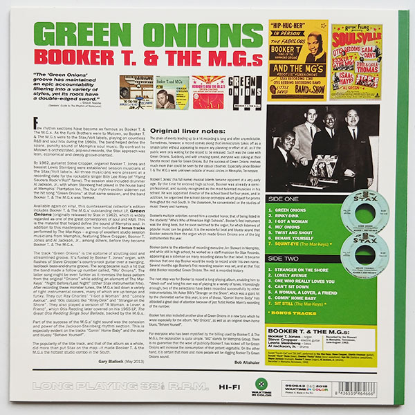 Booker T. & The M.G.s - Green Onions - Obrázek 2