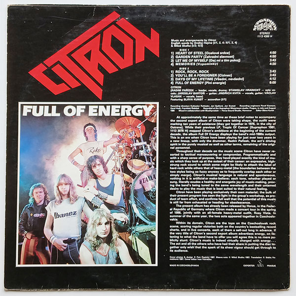 Citron - Full Of Energy - Obrázek 2