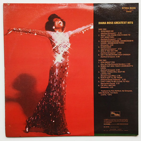 Diana Ross - Greatest Hits - Obrázek 2