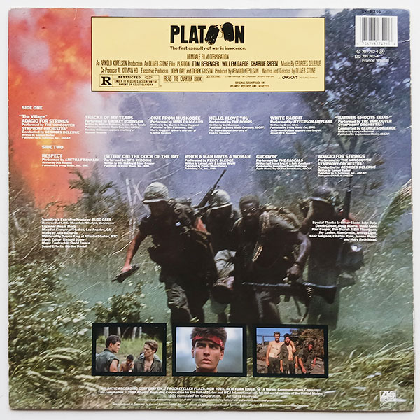 Various – Platoon (Original Motion Picture Soundtrack) - Obrázek 2