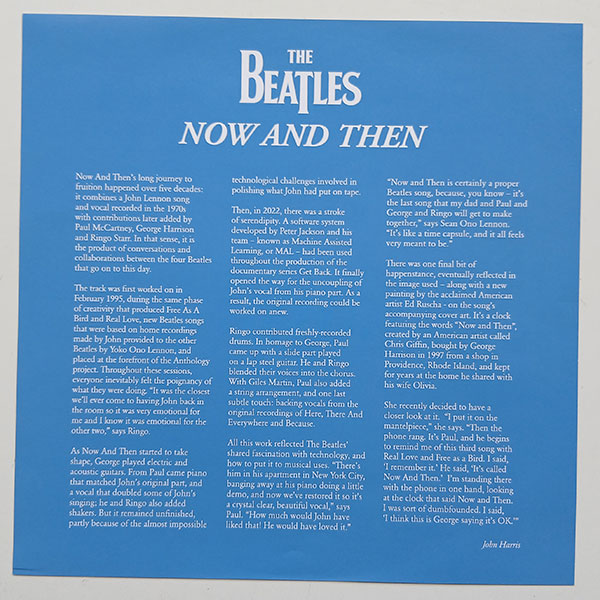 The Beatles - Now And Then / Love Me Do - Obrázek 3