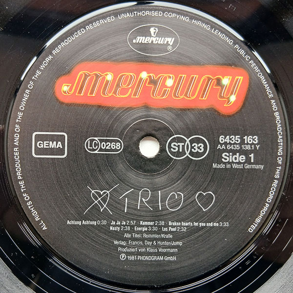 Trio - Trio - Obrázek 4