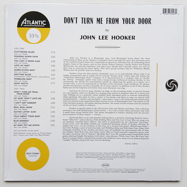 John Lee Hooker - Don't Turn Me From Your Door - Obrázek 2