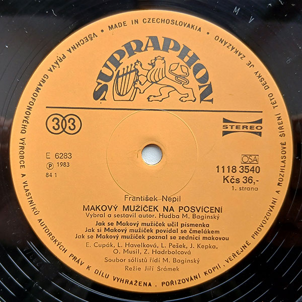 František Nepil - Makový mužíček na posvícení - Obrázek 3