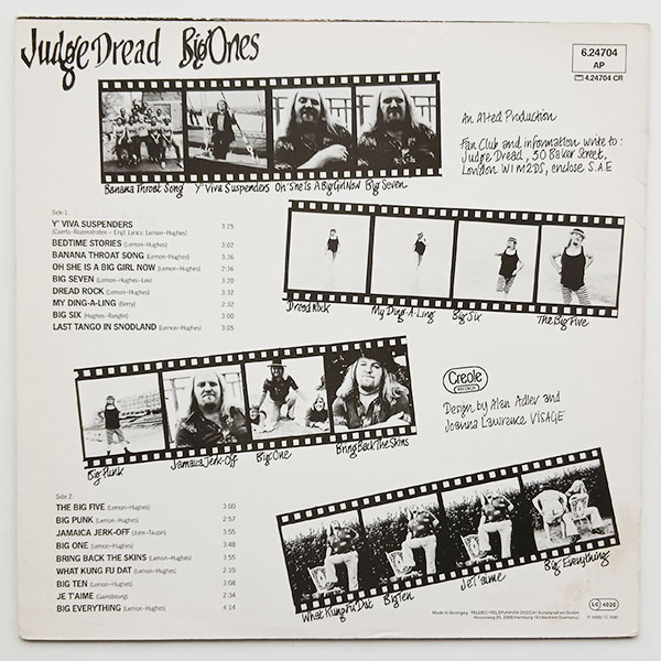 Judge Dread - Big One's - Obrázek 2