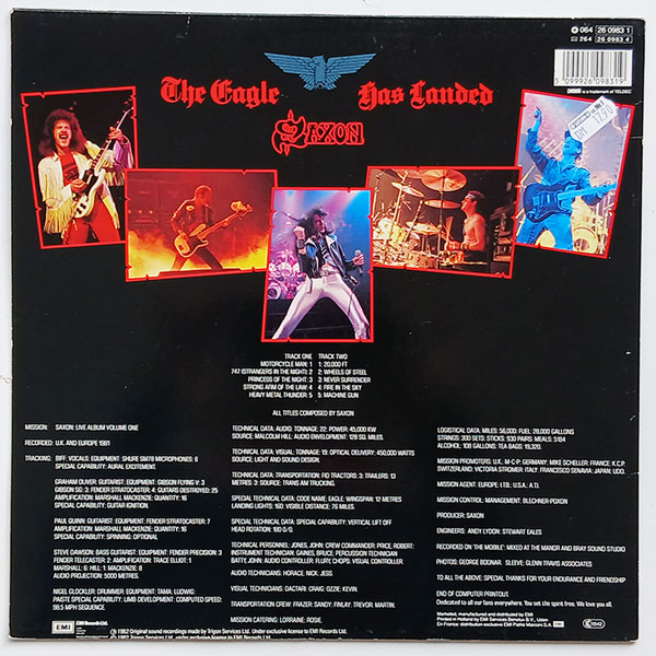 Saxon - The Eagle Has Landed (Live) - Obrázek 2