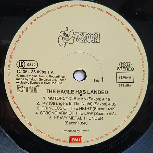 Saxon - The Eagle Has Landed (Live) - Obrázek 3
