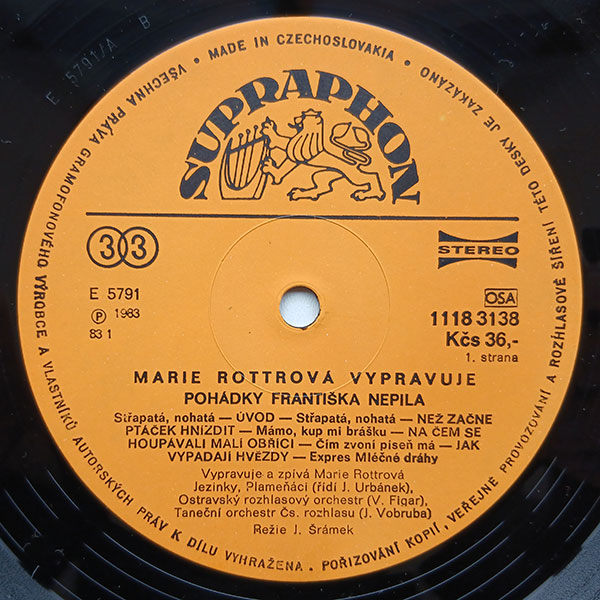Marie Rottrová - Pohádky XIV - Marie Rottrová vypravuje pohádky Františka Nepila - Obrázek 3