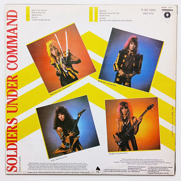 Stryper - Soldiers Under Command - Obrázek 2