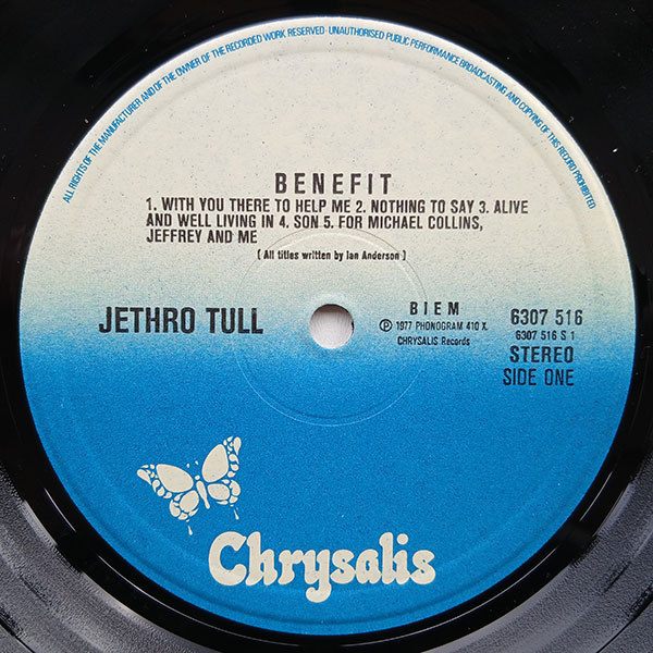 Jethro Tull - Benefit - Obrázek 3