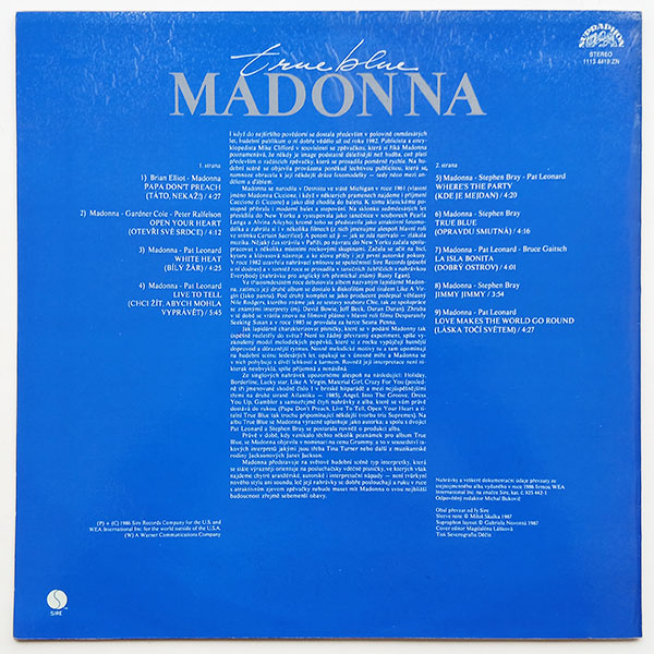 Madonna - True Blue - Obrázek 2