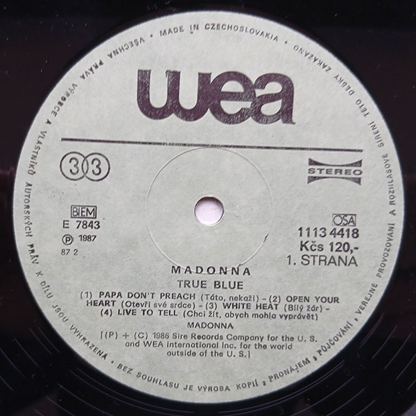 Madonna - True Blue - Obrázek 3