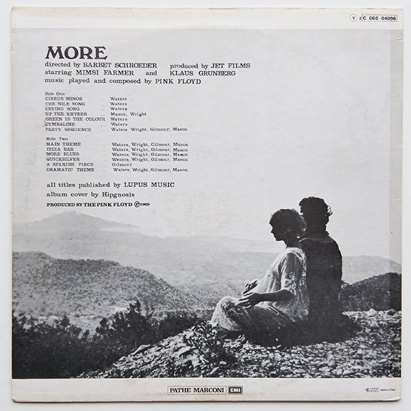 The Pink Floyd - Soundtrack From The Film "More" - Obrázek 2
