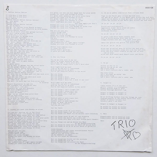 Trio - Trio - Obrázek 3