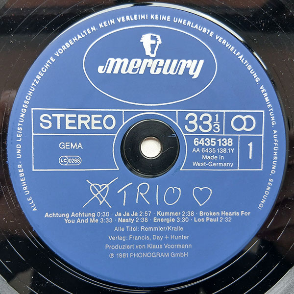 Trio - Trio - Obrázek 4