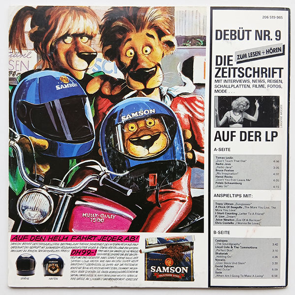 Various - Debüt Zeitschrift Mit LP Nummer 09 - Obrázek 2