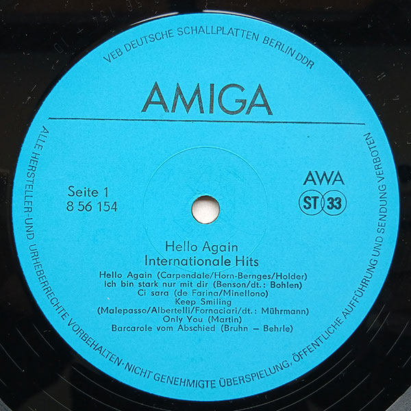 Various – Hello Again (Internationale Hits) - Obrázek 3