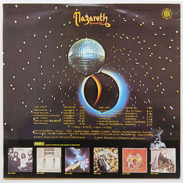Nazareth - Greatest Hits - Obrázek 2