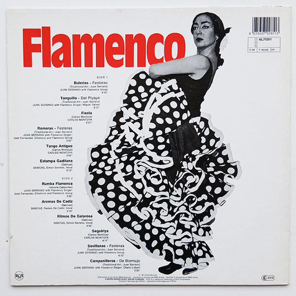 Carlos Montoya, Sabicas, Juan Serrano, Miguel Galvez, José Fernández - Flamenco - Obrázek 2