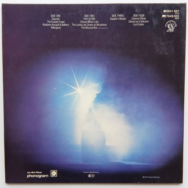 Genesis - Seconds Out - Obrázek 2