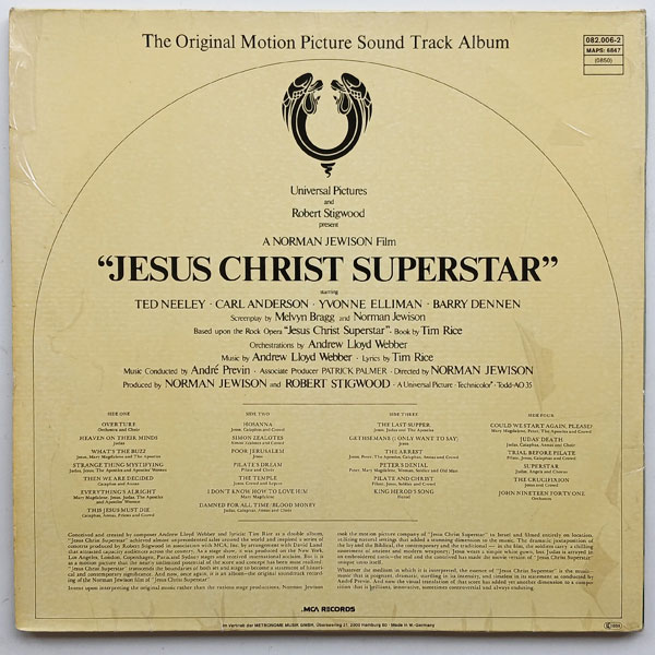 Various - Jesus Christ Superstar (The Original Motion Picture Sound Track Album) - Obrázek 2