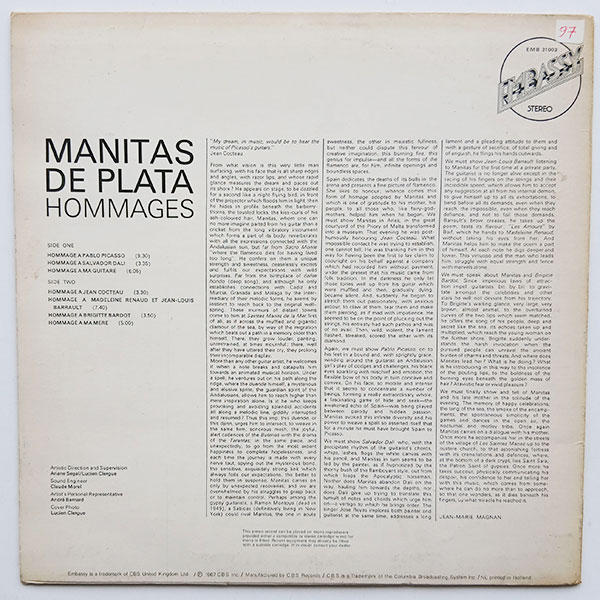 Manitas De Plata - Hommages - Obrázek 2