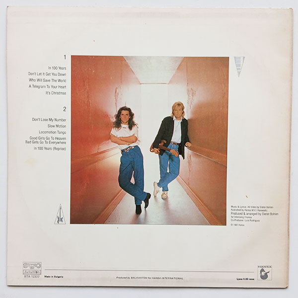 Modern Talking - In The Garden Of Venus - The 6th Album - Obrázek 2